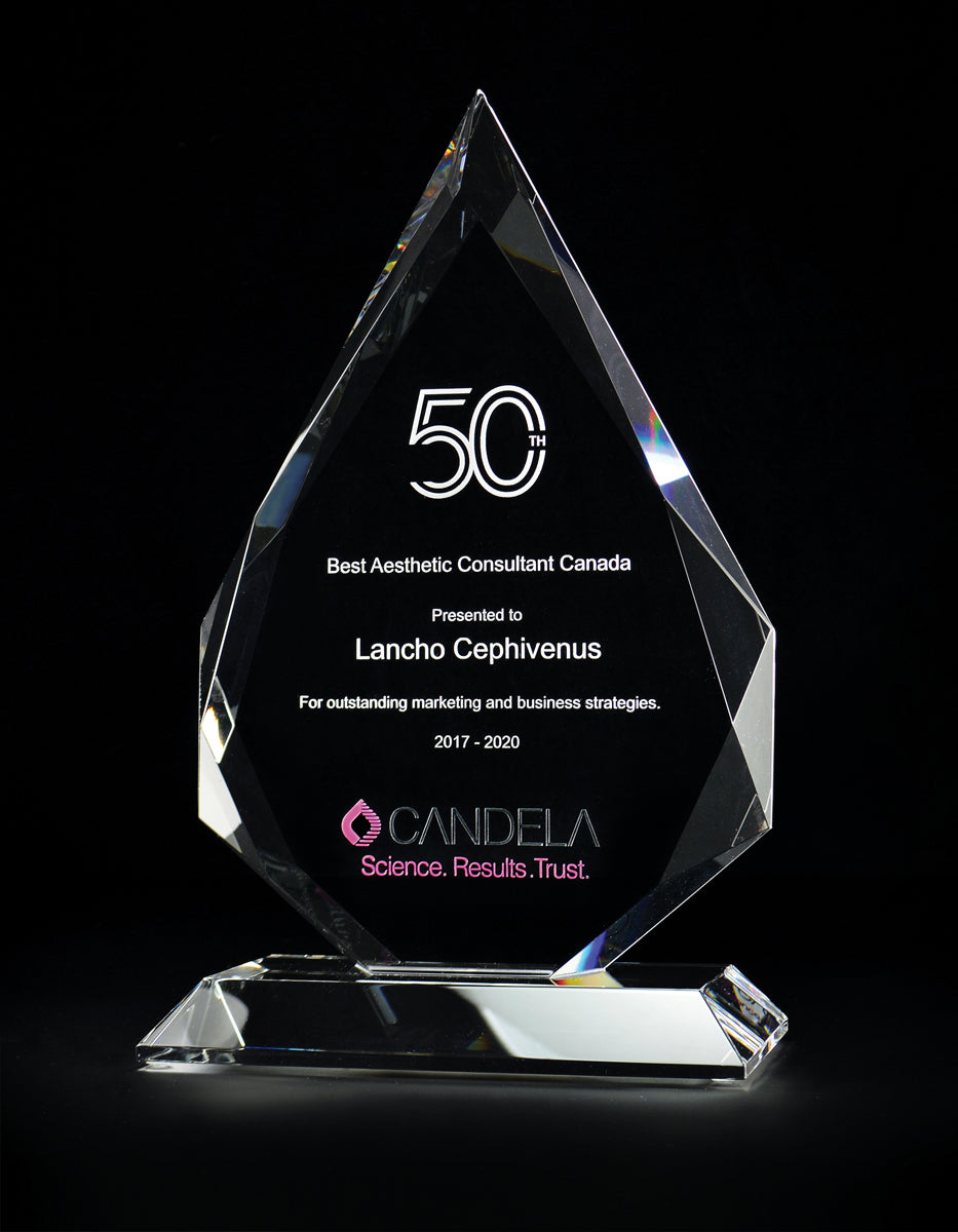 Crystal Royal Diamond Tombstone Awards - Financial Tombstones & Deal Toys by Eclipse Awards