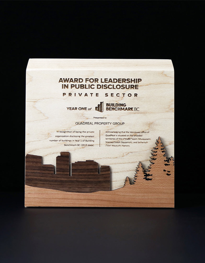 Custom Sunwood Financial Tombstone - Financial Tombstones & Deal Toys by Eclipse Awards