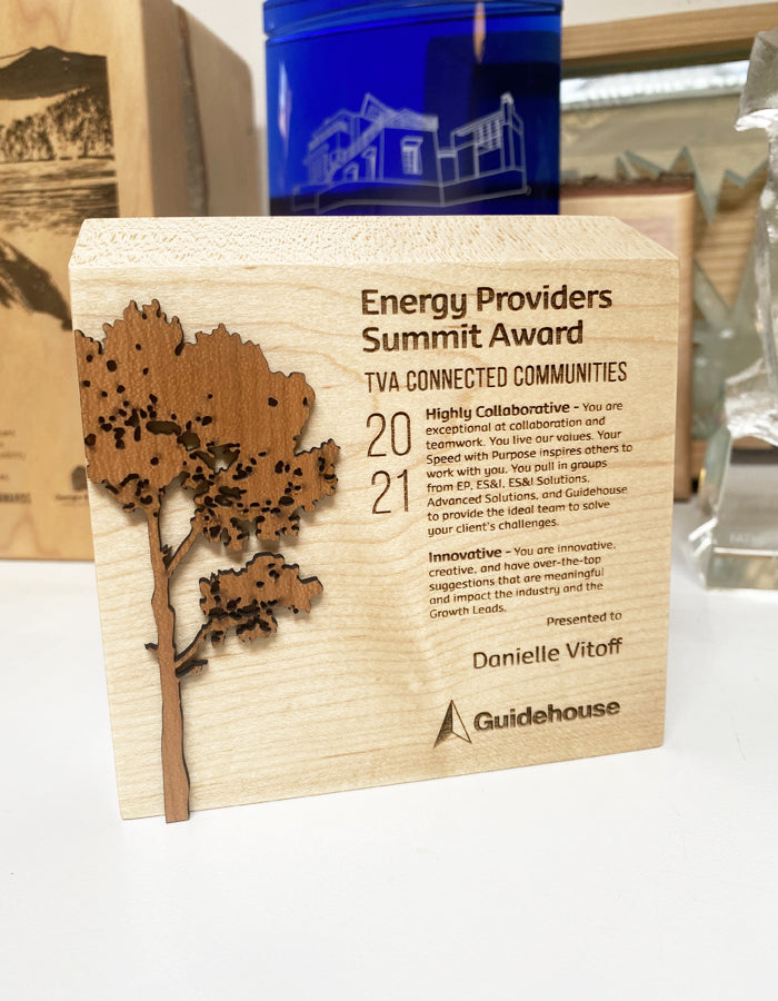 Custom Sunwood Financial Tombstone - Financial Tombstones & Deal Toys by Eclipse Awards