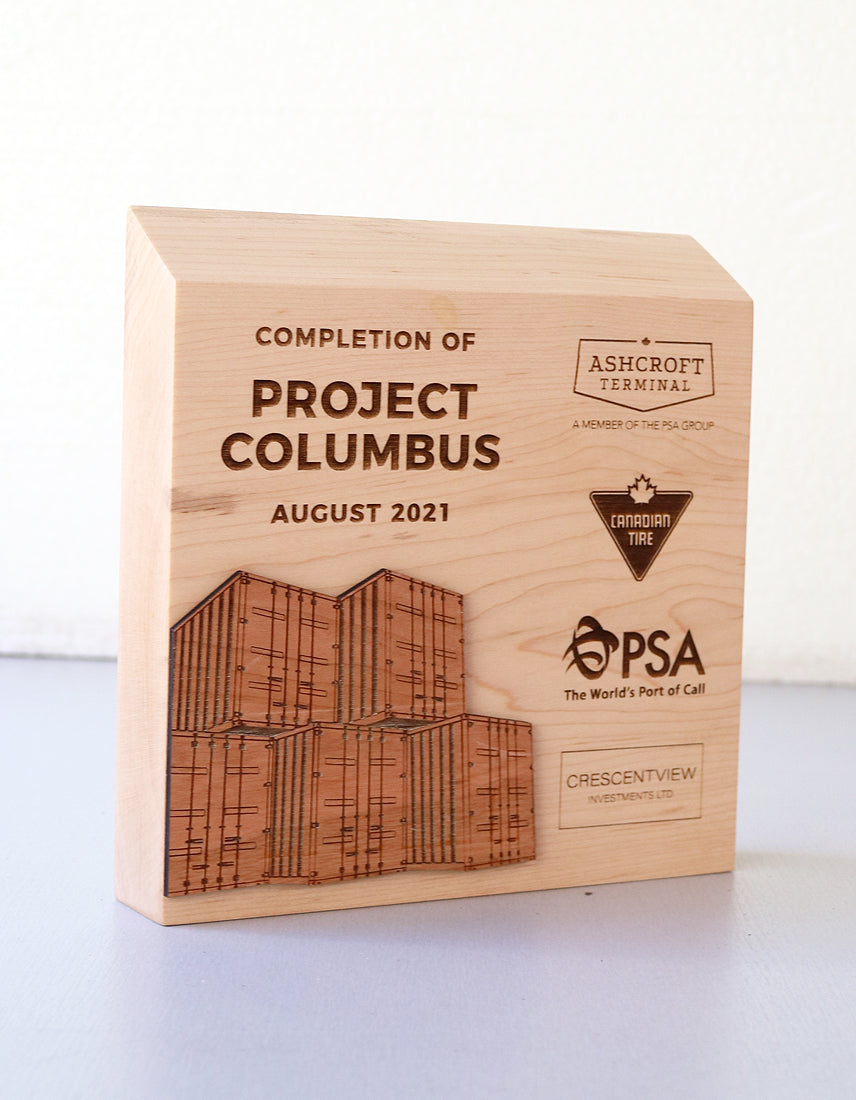 Custom Sunwood Financial Tombstone - Financial Tombstones & Deal Toys by Eclipse Awards