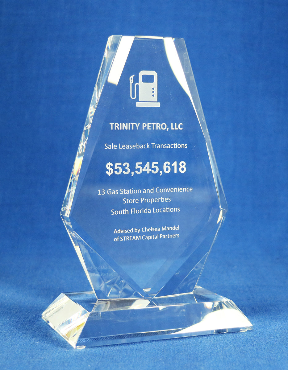 Buena Vista Crystal Deal Toys - Financial Tombstones & Deal Toys by Eclipse Awards