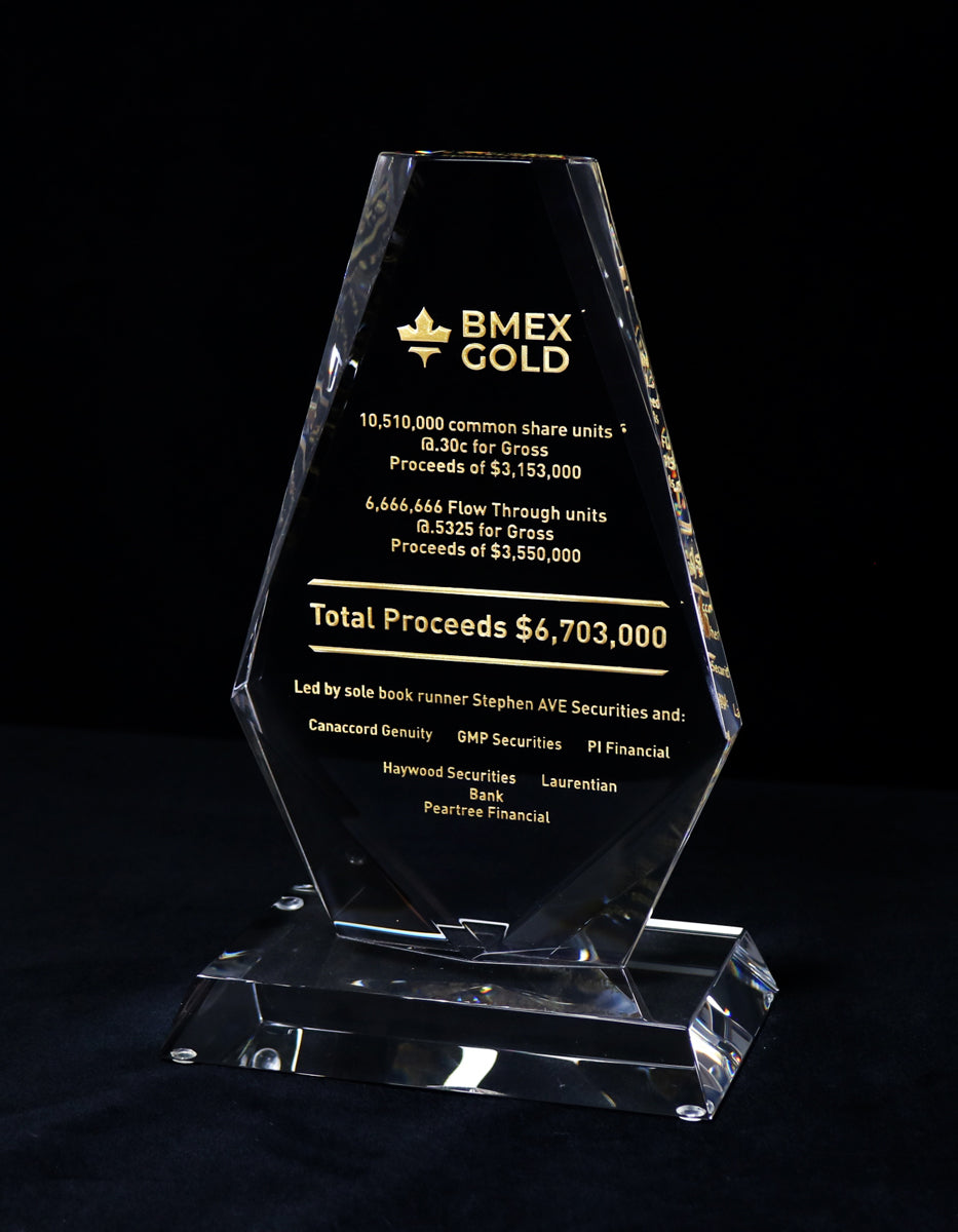 Buena Vista Crystal Deal Toys - Financial Tombstones & Deal Toys by Eclipse Awards