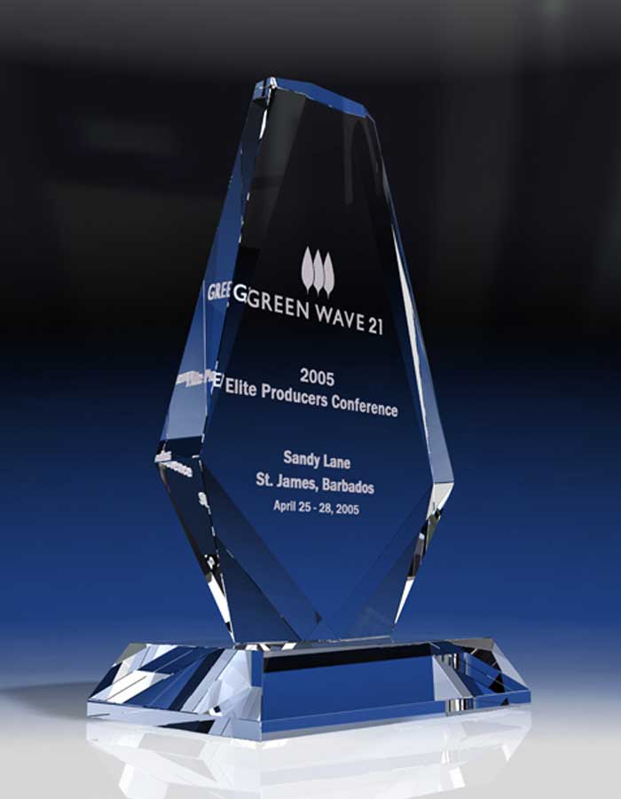 Buena Vista Crystal Deal Toys - Financial Tombstones & Deal Toys by Eclipse Awards