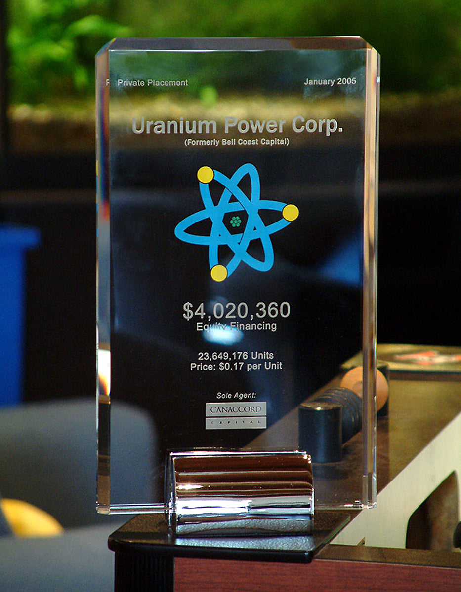 Crystal Tower Financial Tombstones - Financial Tombstones & Deal Toys by Eclipse Awards