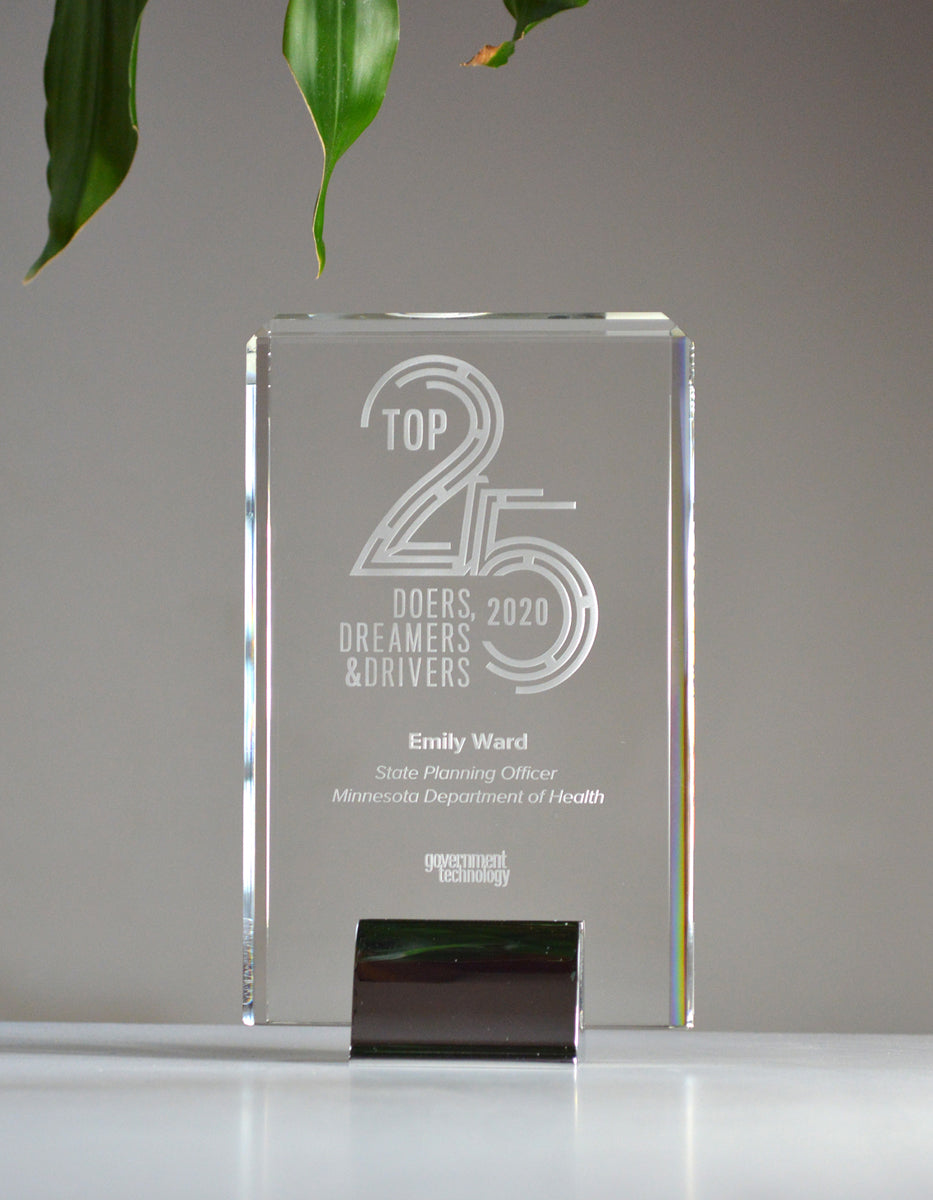 Crystal Tower Financial Tombstones - Financial Tombstones & Deal Toys by Eclipse Awards