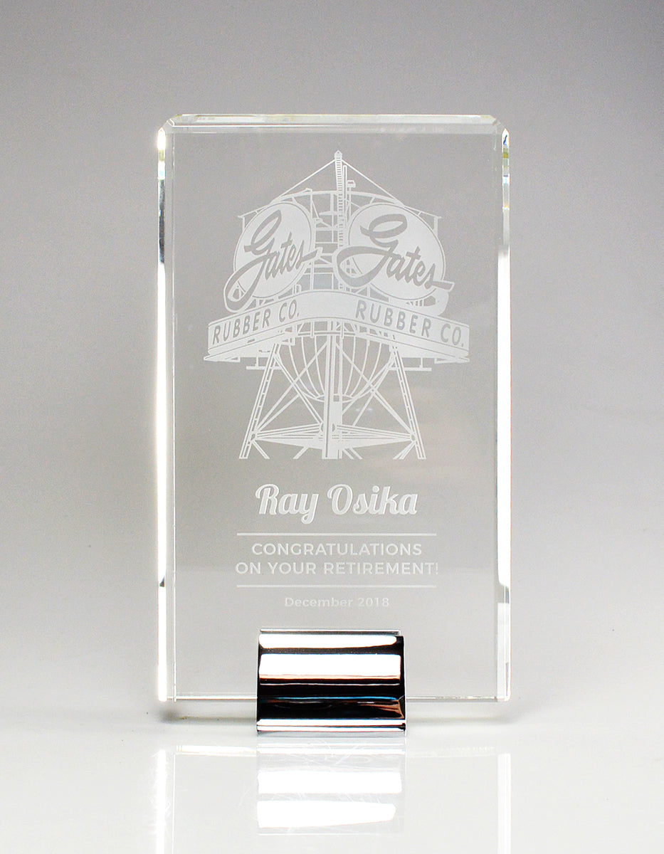 Crystal Tower Financial Tombstones - Financial Tombstones & Deal Toys by Eclipse Awards