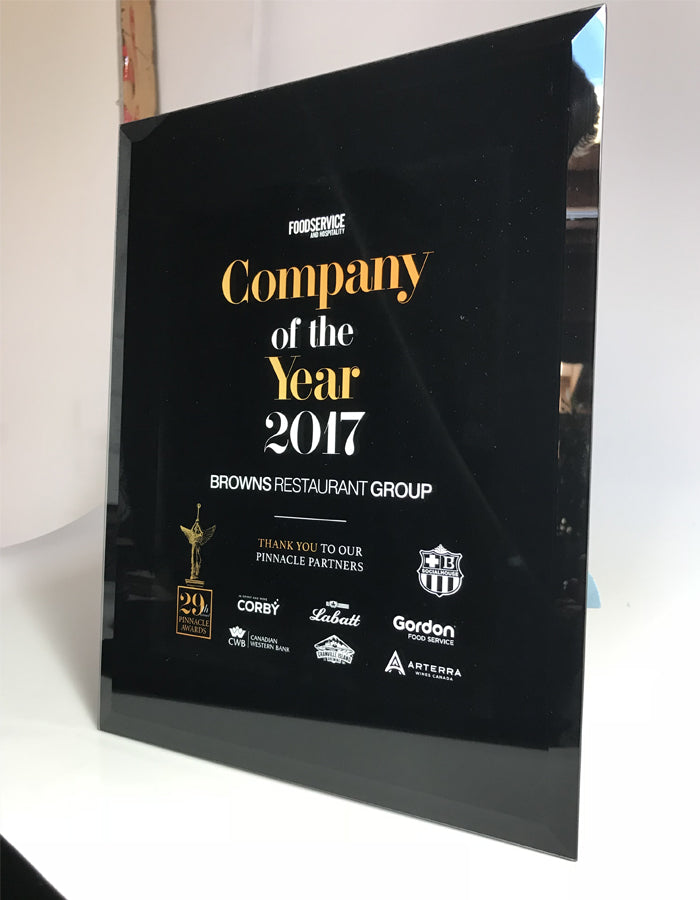 Integrity Display Frame | Wall-Mounted Financial Tombstone - Financial Tombstones & Deal Toys by Eclipse Awards