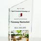 Crystal Manhattan Financial Tombstones - Financial Tombstones & Deal Toys by Eclipse Awards