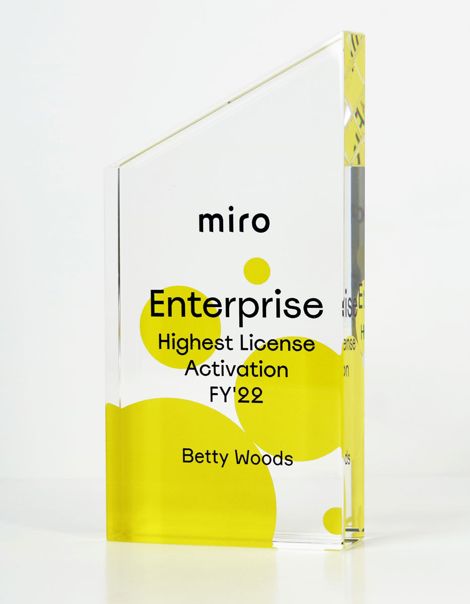 Crystal Manhattan Financial Tombstones - Financial Tombstones & Deal Toys by Eclipse Awards