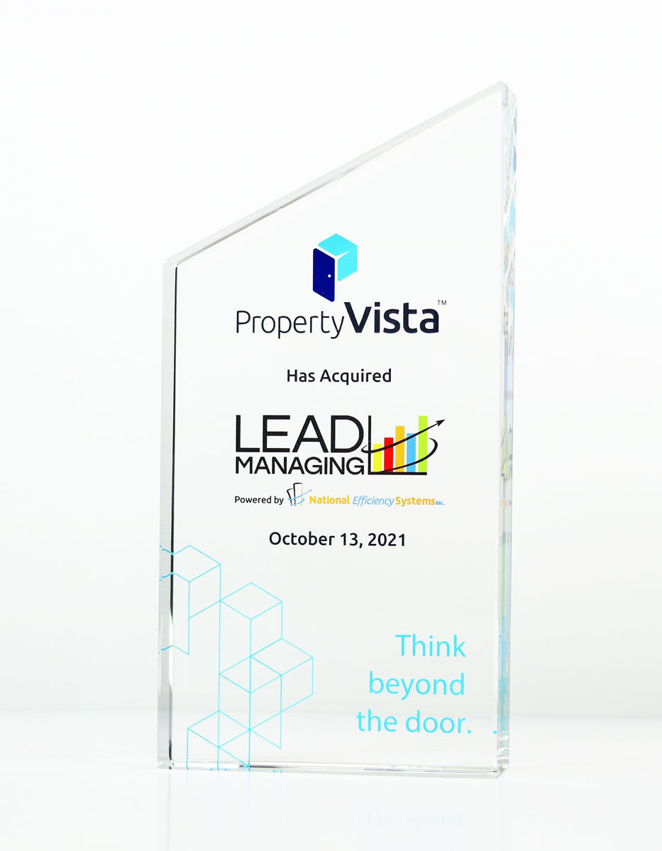 Crystal Manhattan Financial Tombstones - Financial Tombstones & Deal Toys by Eclipse Awards