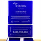 Crystal Reflection Financial Tombstones - Financial Tombstones & Deal Toys by Eclipse Awards