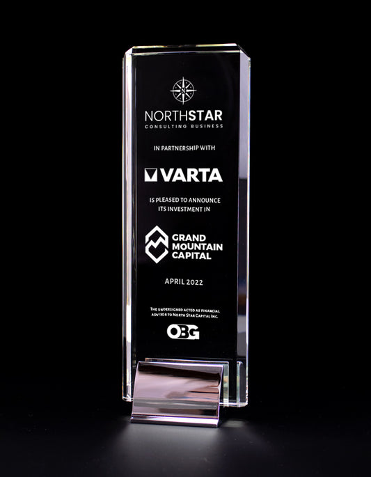 Skyline Crystal Deal Toy - Financial Tombstones & Deal Toys by Eclipse Awards