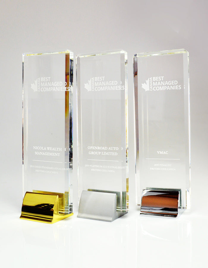 Skyline Crystal Deal Toy - Financial Tombstones & Deal Toys by Eclipse Awards