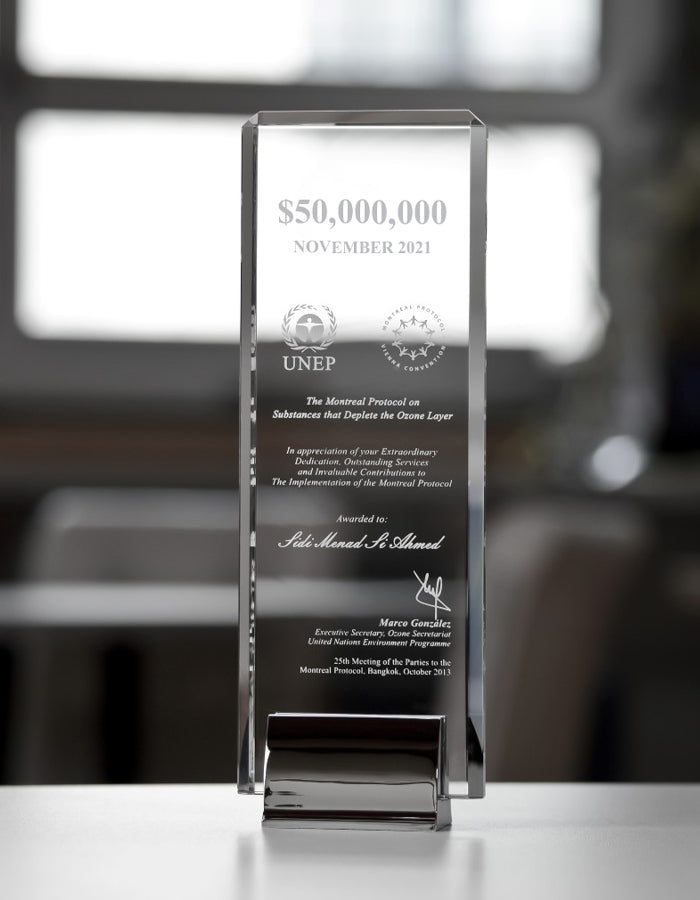 Skyline Crystal Deal Toy - Financial Tombstones & Deal Toys by Eclipse Awards